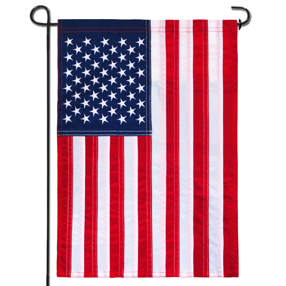 American Flag - Largemouth Bass Fishing American Flag For Outdoor House  Home Decorative Yard - Garden Flag-12x18x2.5 inch
