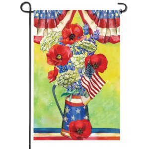 Flower Garden Flag 18x12.5 Inch - Anley Flags