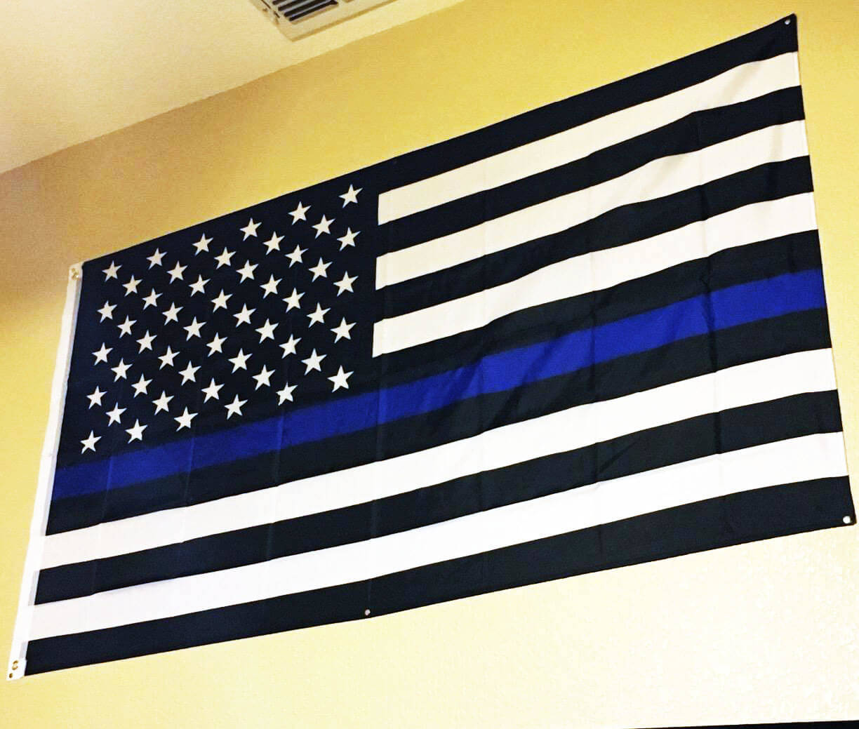 Fly Breeze Thin Blue Line USA Flag 3x5 Foot - Anley Flags