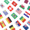 Flags World Flag Banner String International Cup Countries Buntingroom  Pennant Party Teen 2022 Countrythe 32 Hanging