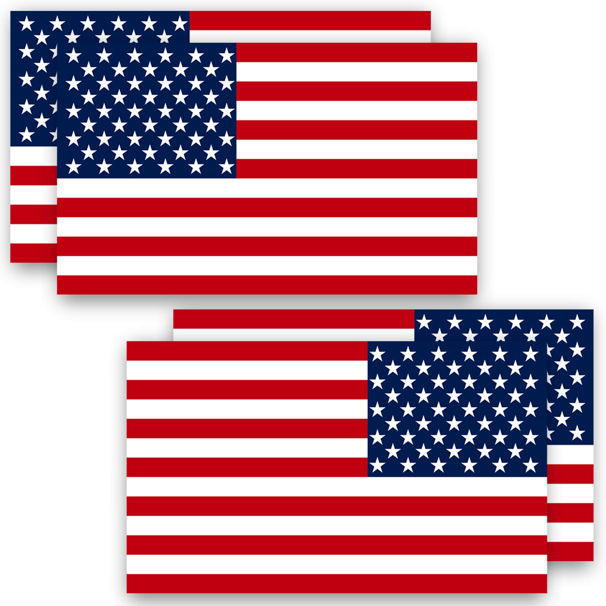 Patriotic Car Magnet - American Flag Car Magnet - American Flag Bumper  Sticker