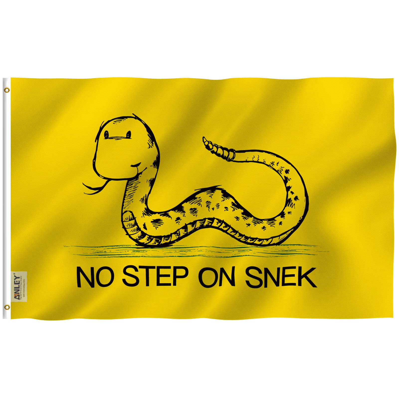 Don't Step On Snek Flag No Step On Me Flags Polyester With - Temu