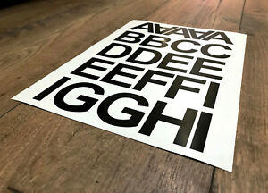 Master Graphics - Vinyl Letters, Do It Yourself Sticky Letters