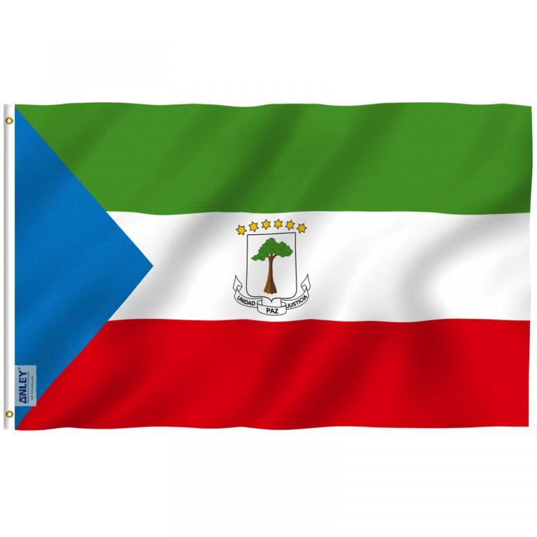 Fly Breeze 3x5 Foot Equatorial Guinea Flag Anley Flags   Equatorial Guinea 768x768 