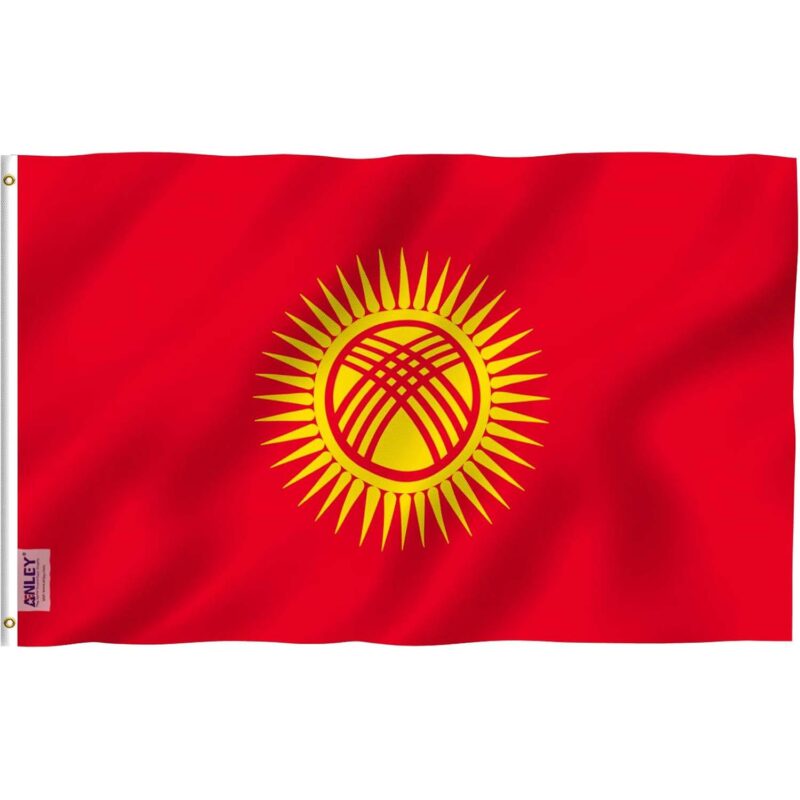 Kyrgyzstan Flag