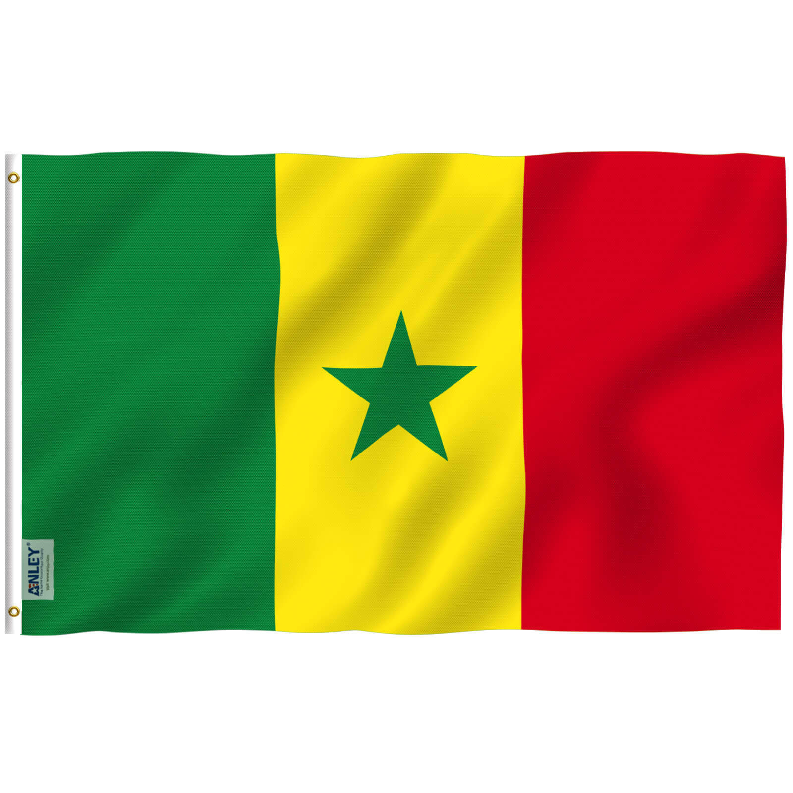 Grand Drapeau Sénégal 90x150cm - Drapeau Sénégal - par Heble® ***