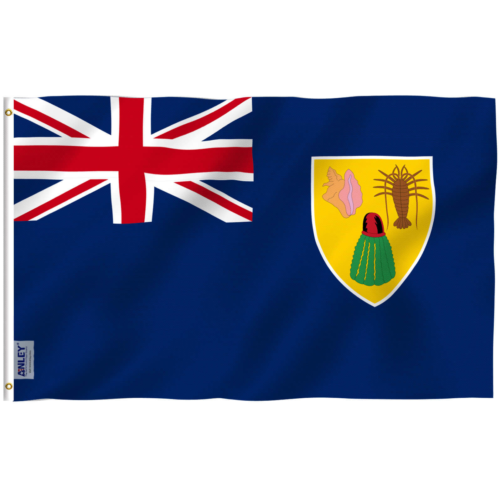 Fly Breeze X Foot Turks And Caicos Islands Flag Anley Flags