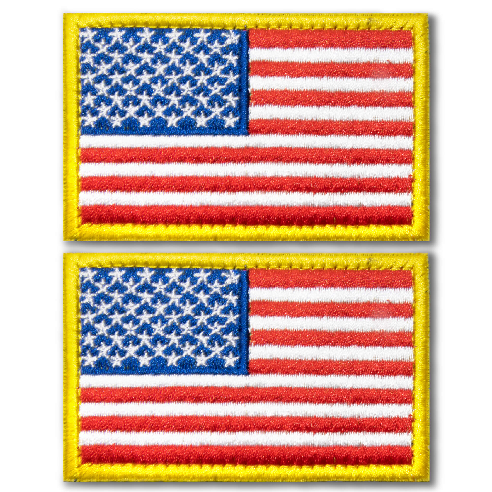 Anley Tactical Mexico Flag Embroidered Patches (2 Pack) - 2x 3 Mexican  Flag Military Uniform Sew On Emblem Patch
