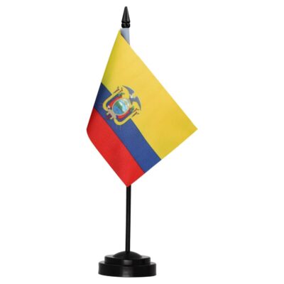 Ecuador Desk Flag