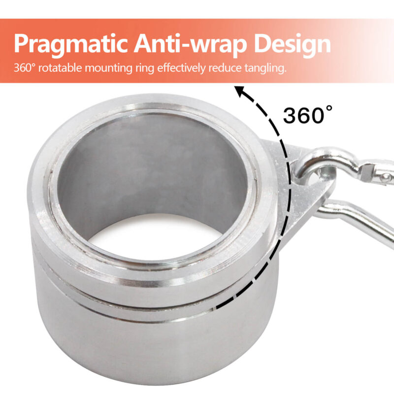 Flagpole Mounting Rings-silver