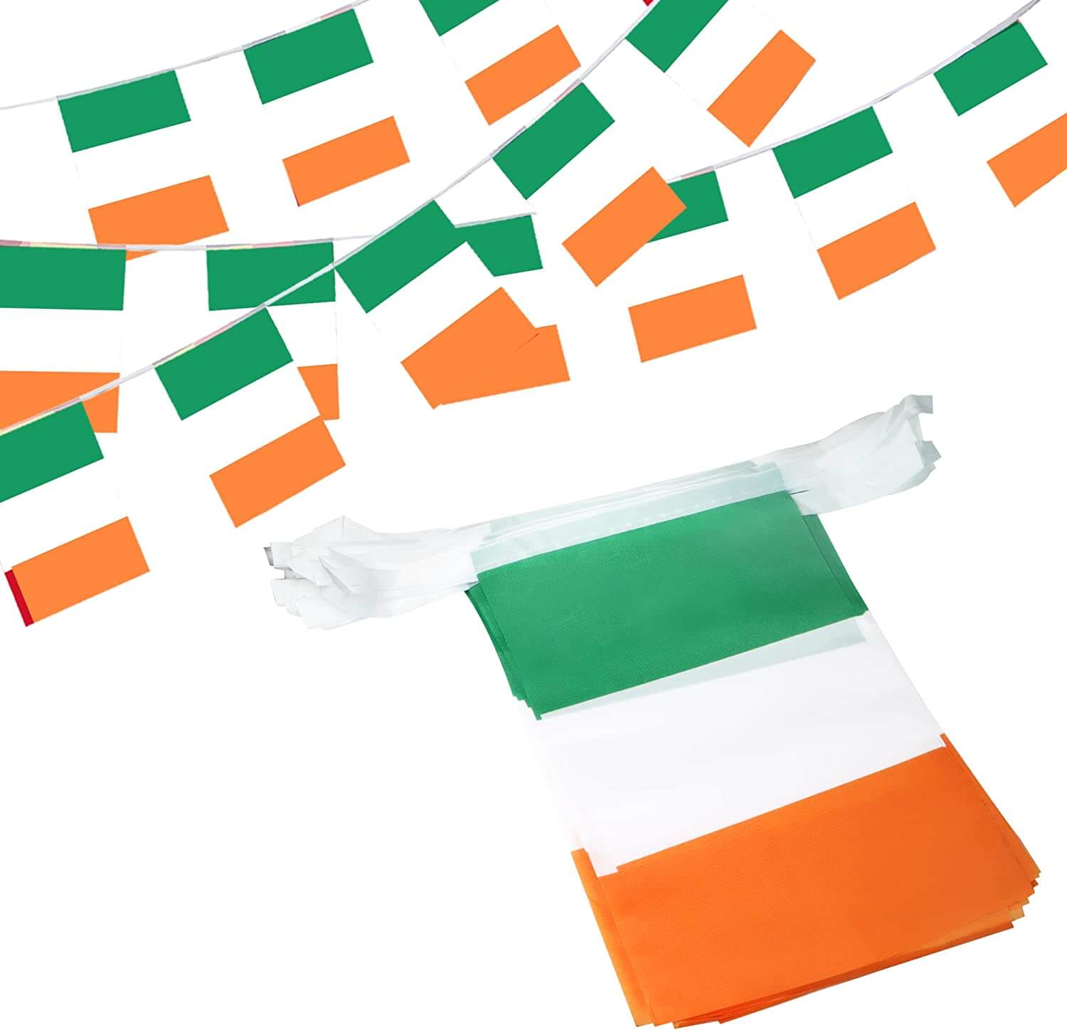 Anley Ireland String Flag Pennant Banners 33 Feet 38 Flags
