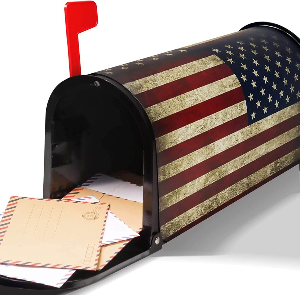 Magnetic Retro US Flag Mailbox Cover 21x18 In   Magnetic Mailbox Cover 5 1024x1009 