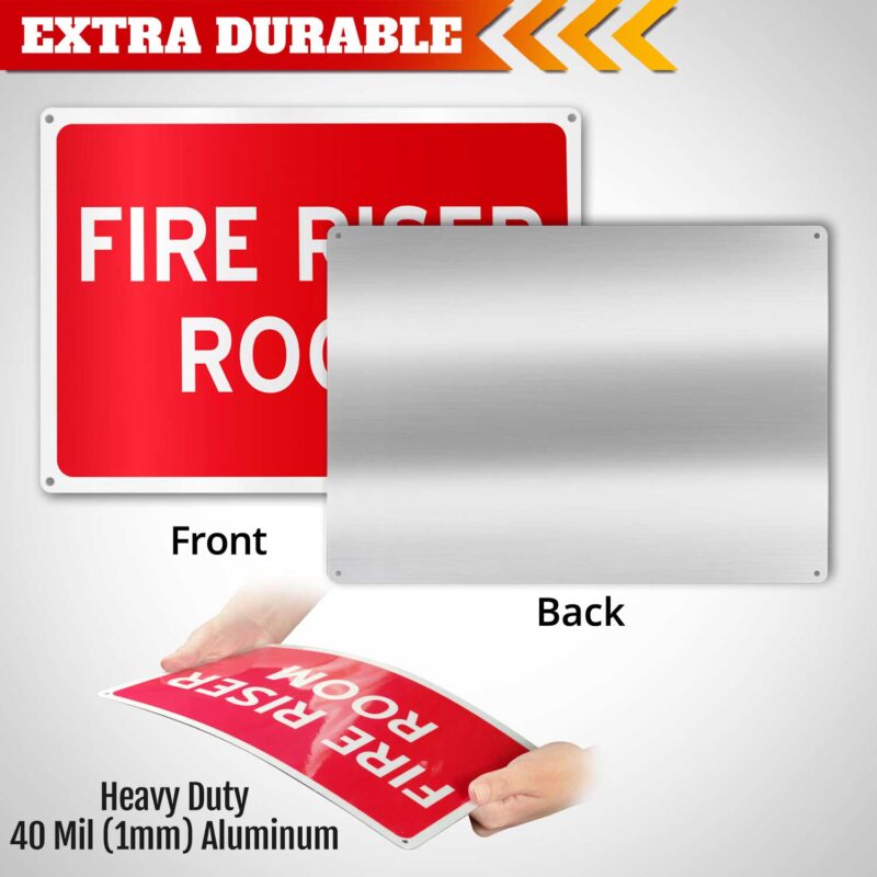 Fire Riser Room Sign