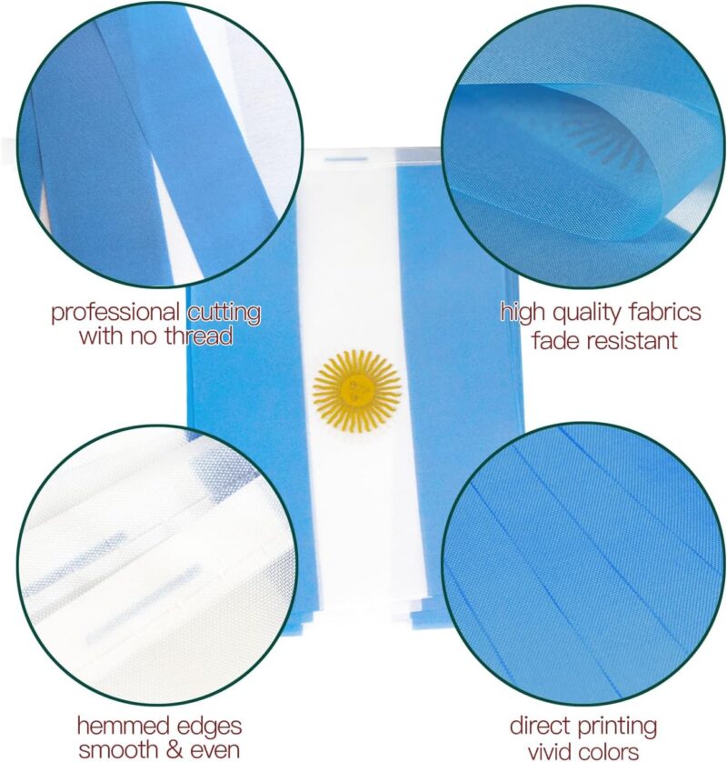 Argentina String Flag