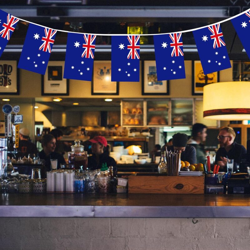 Australia String Flag