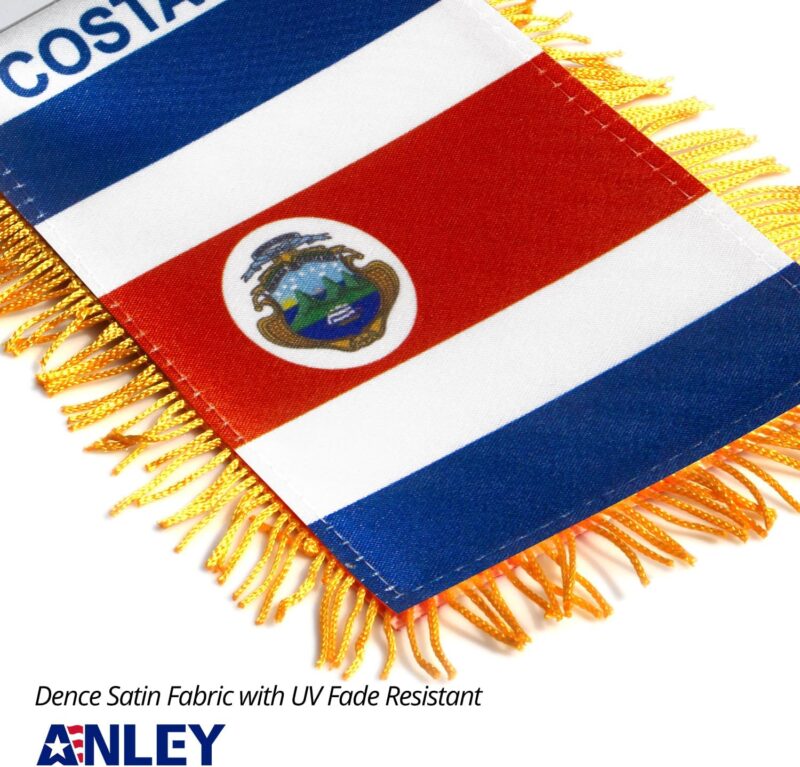 Costa Rica Fringy Flag