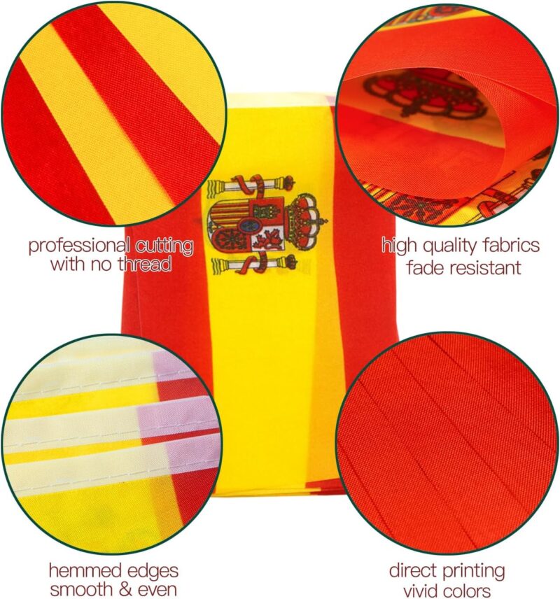 Spain String Flag