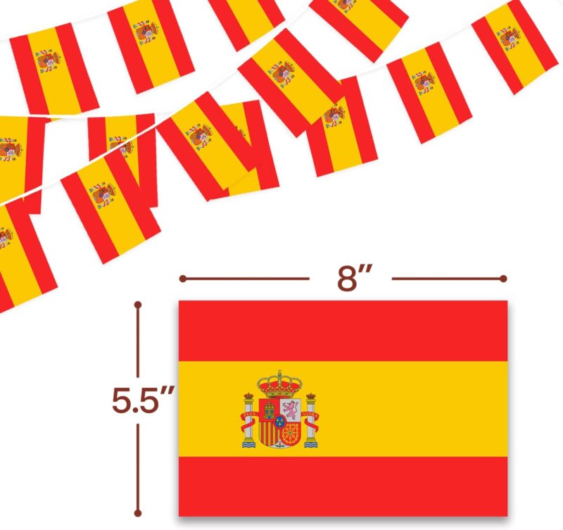 Spain String Flag