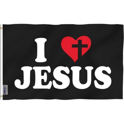 I Love Jesus Flag